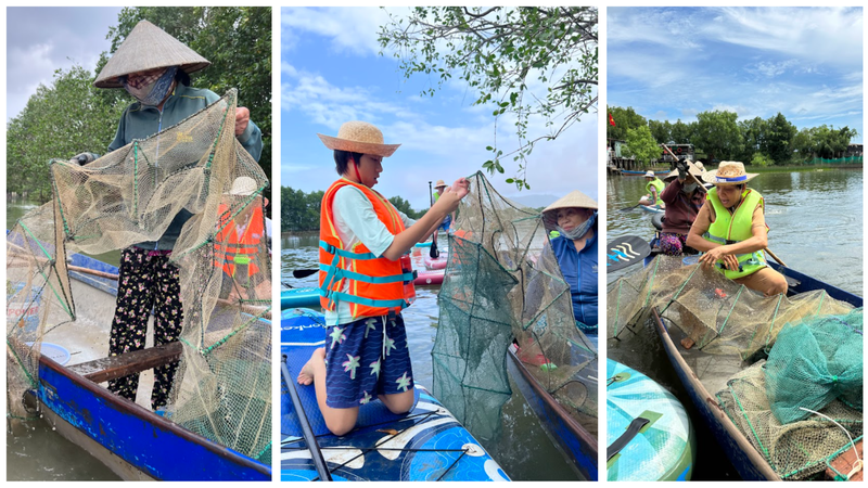 Experience Con Chim - SUP Rowing & Wetland Life (8)